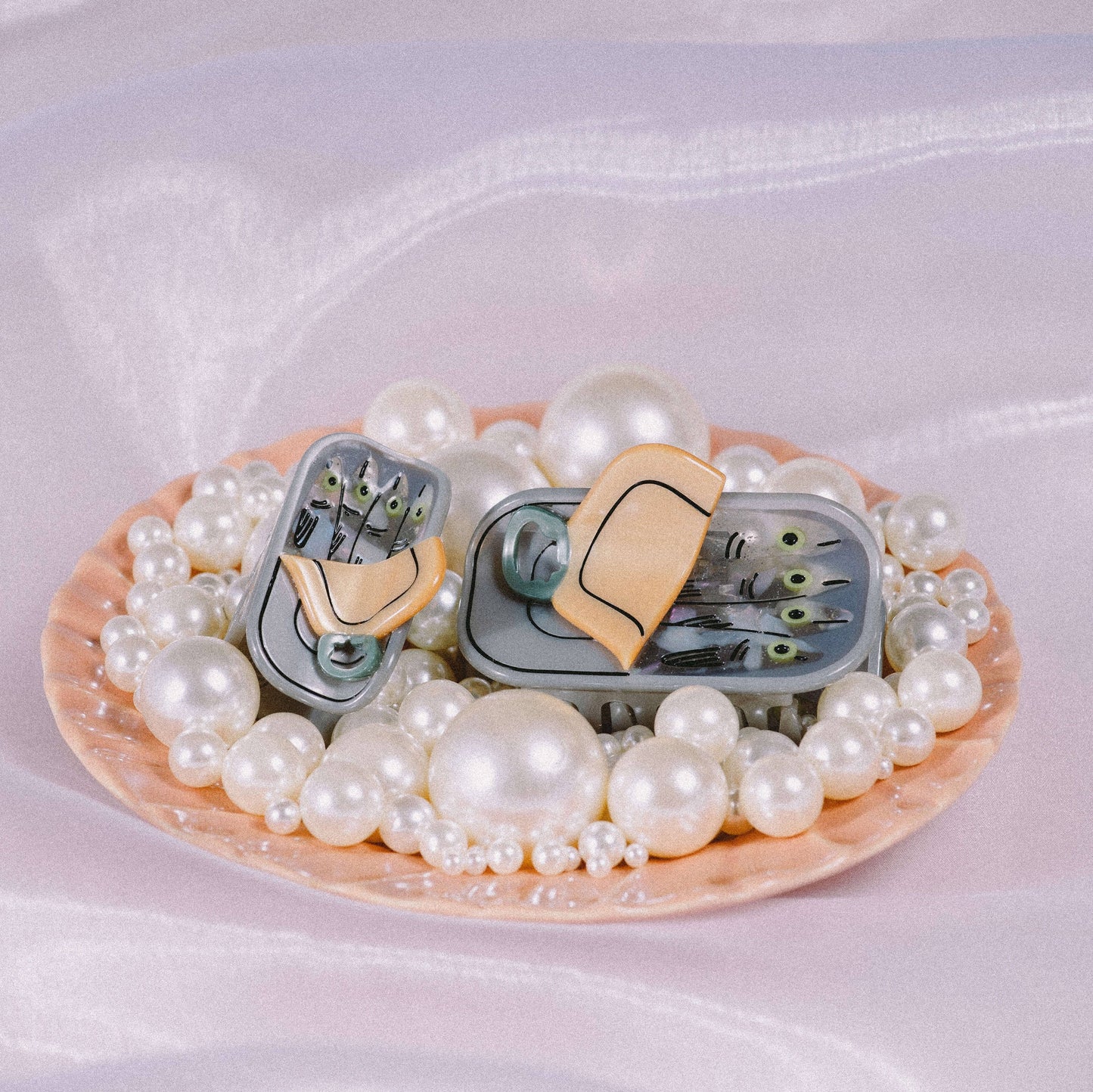 Tinned Fish Hair Claw Clip (Medium)