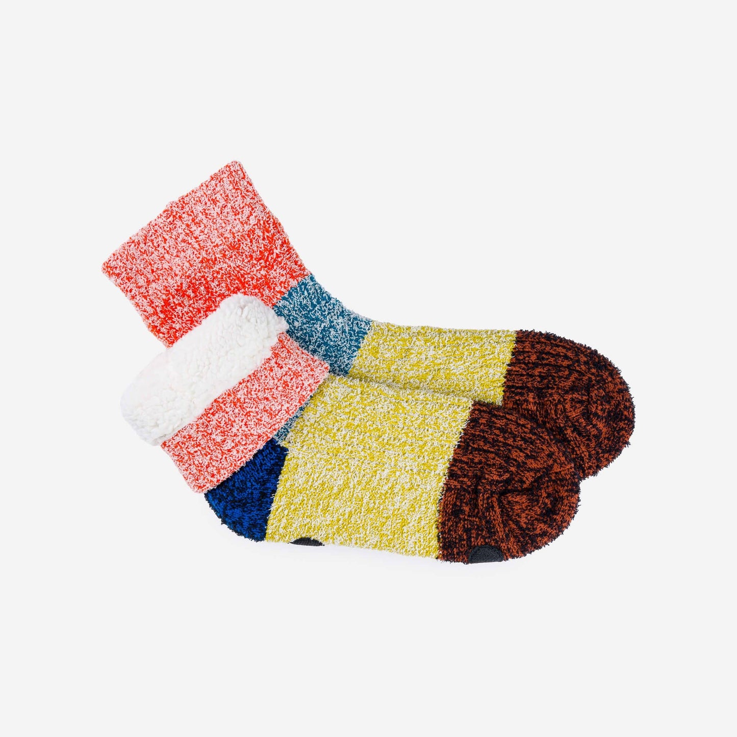 Color Band House Socks (Poppy)