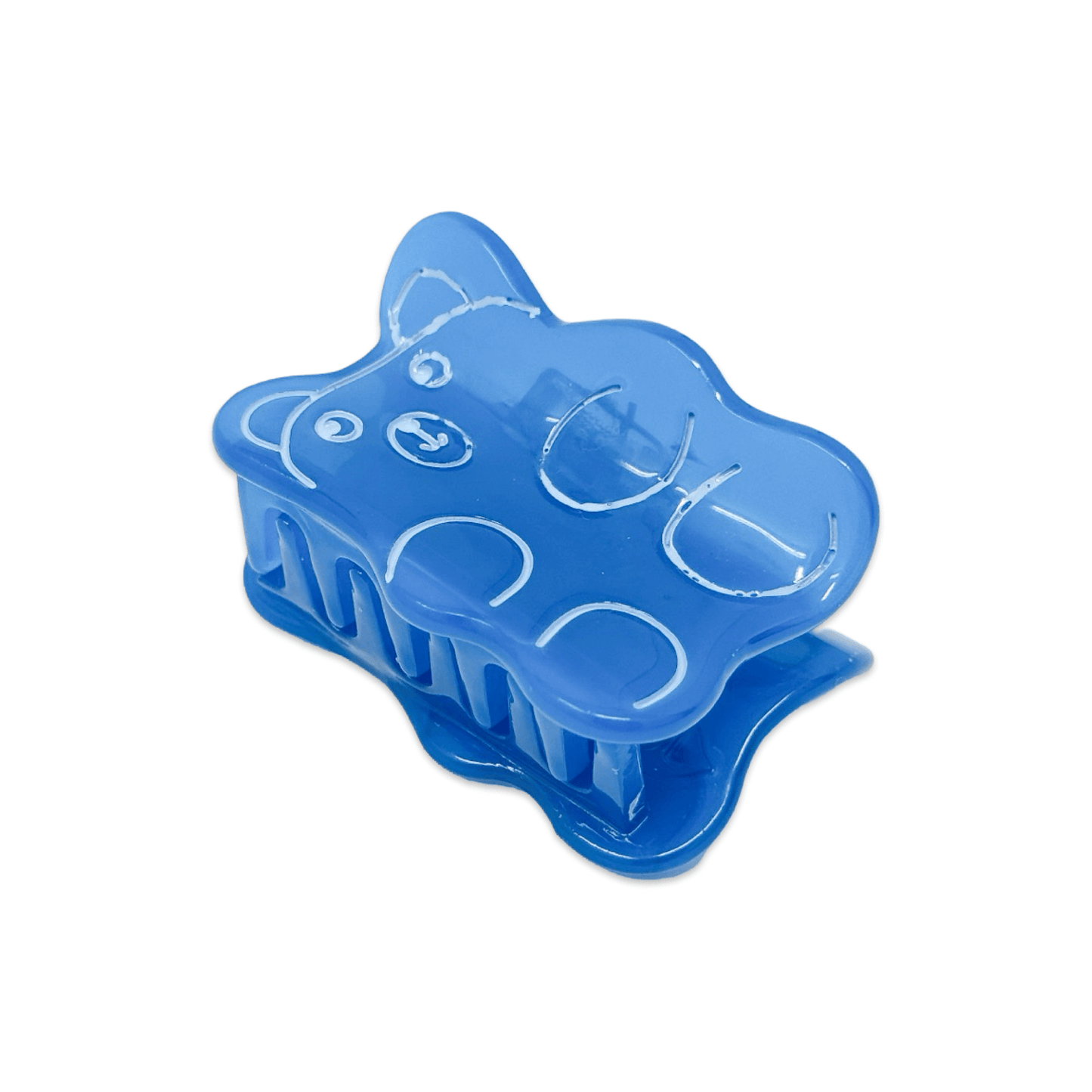 Mini Blue Gummy Bear Hair Claw