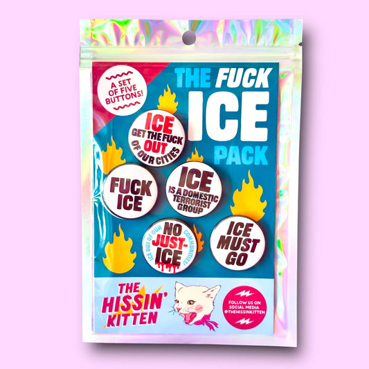 The FUCK ICE Button Pack