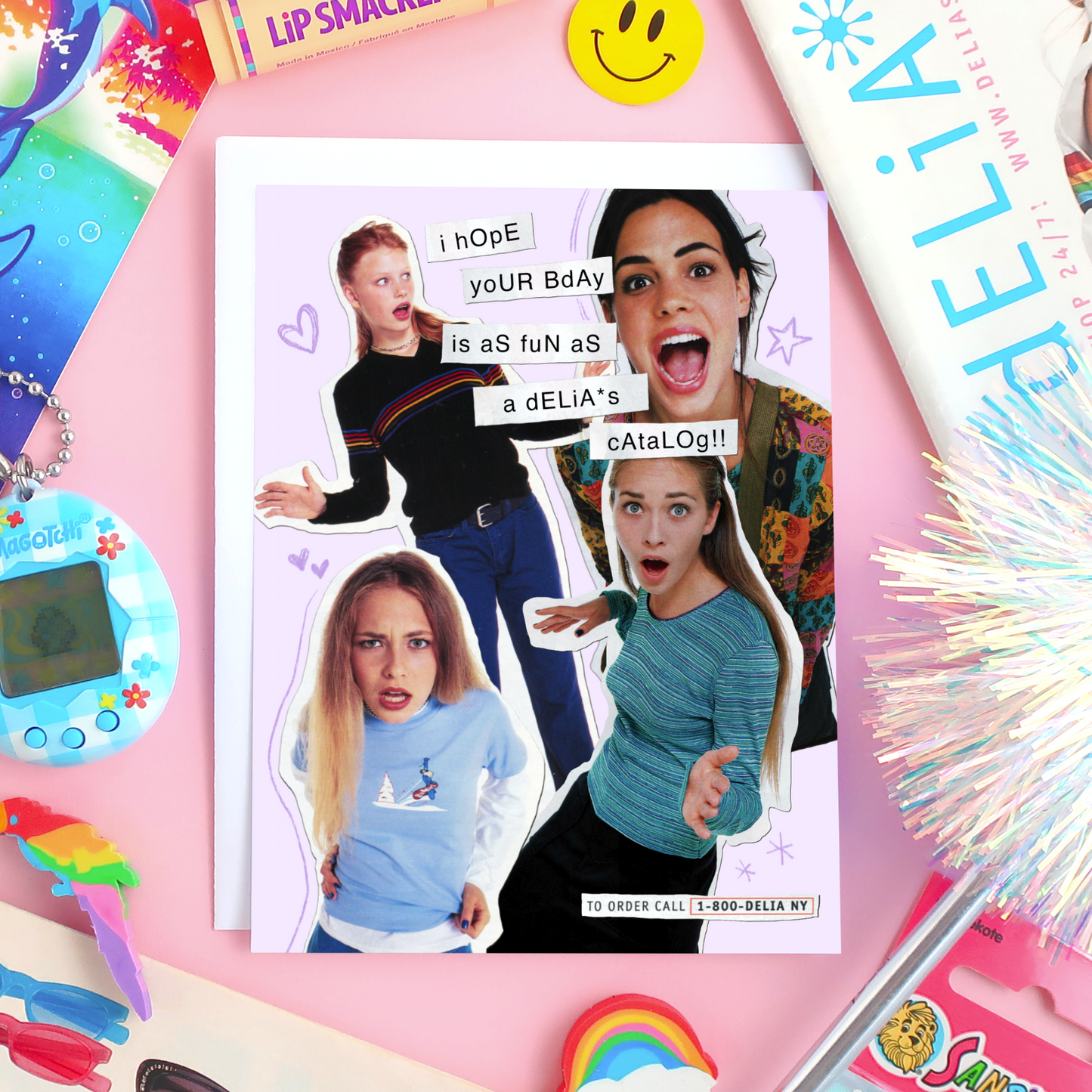 Delia’s Catalog 90s Nostalgia Birthday Card