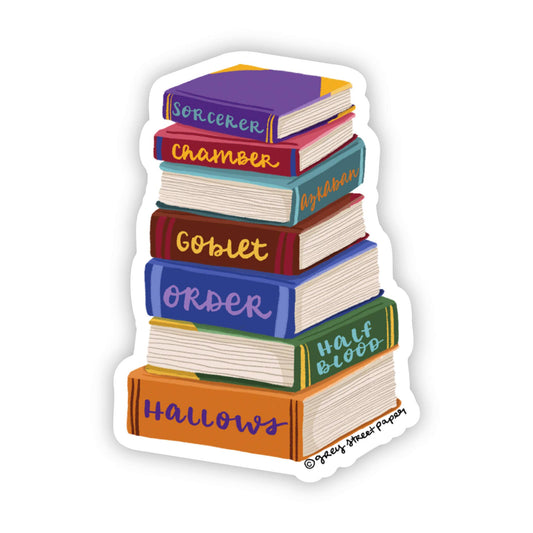 Harry Potter Magical Books Sticker
