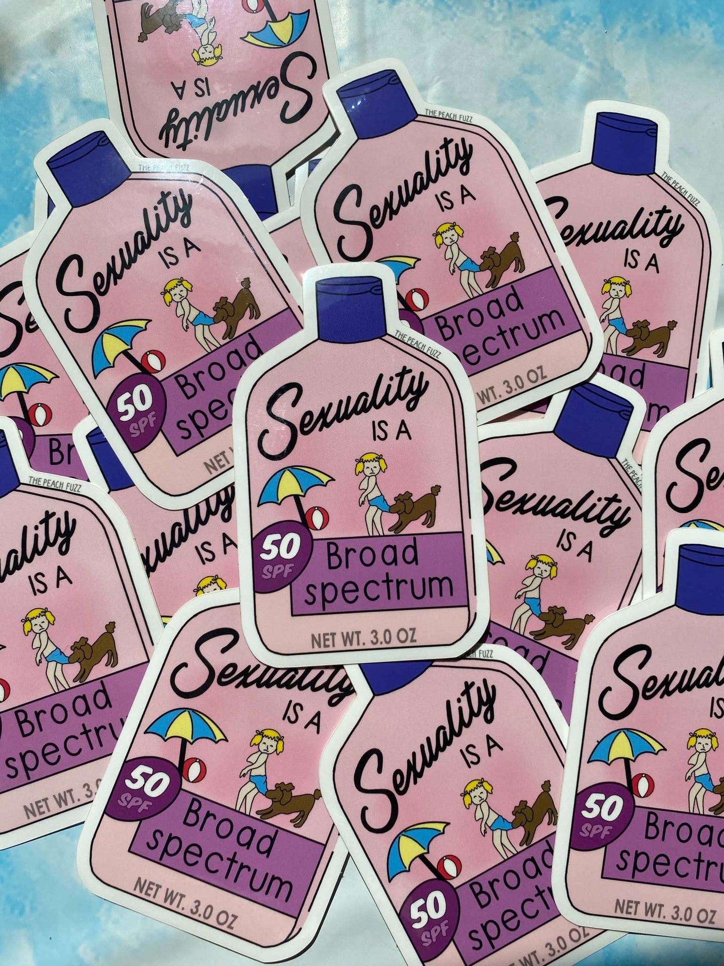 Sexuality is a Broad Spectrum Sticker