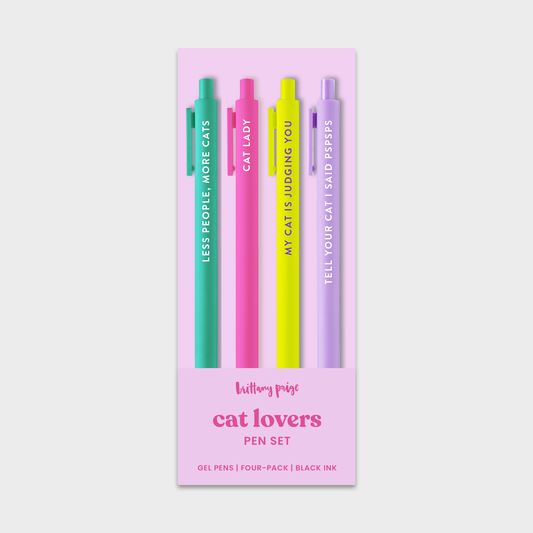 Cat Lovers Pen Set