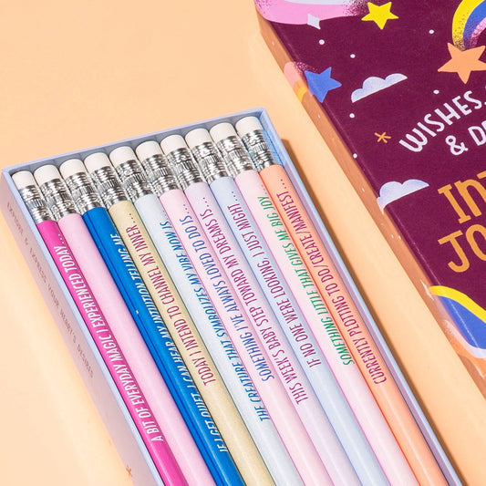 Wishes, Secrets, and Dreams Journaling Pencil Set