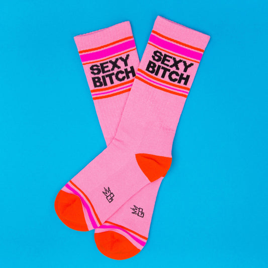 Sexy Bitch Retro Crew Socks