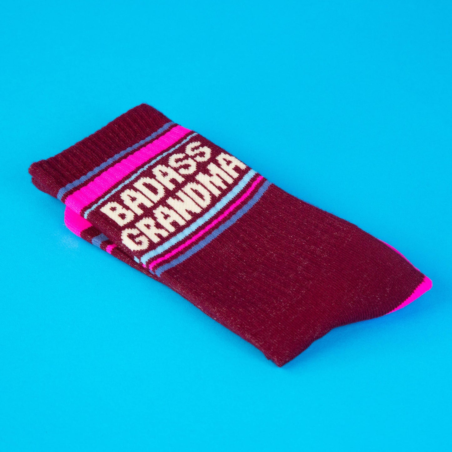 Badass Grandma Retro Crew Socks