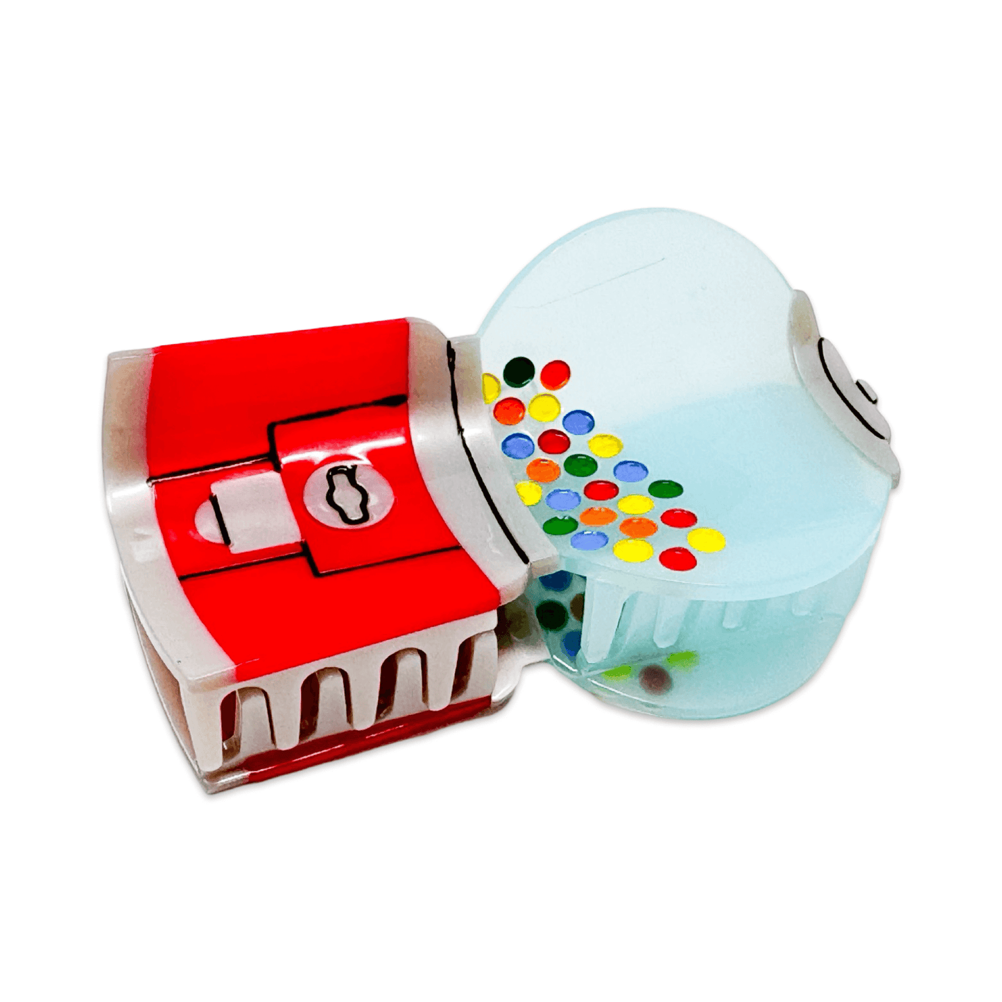 Gumball Machine Hair Claw Clip