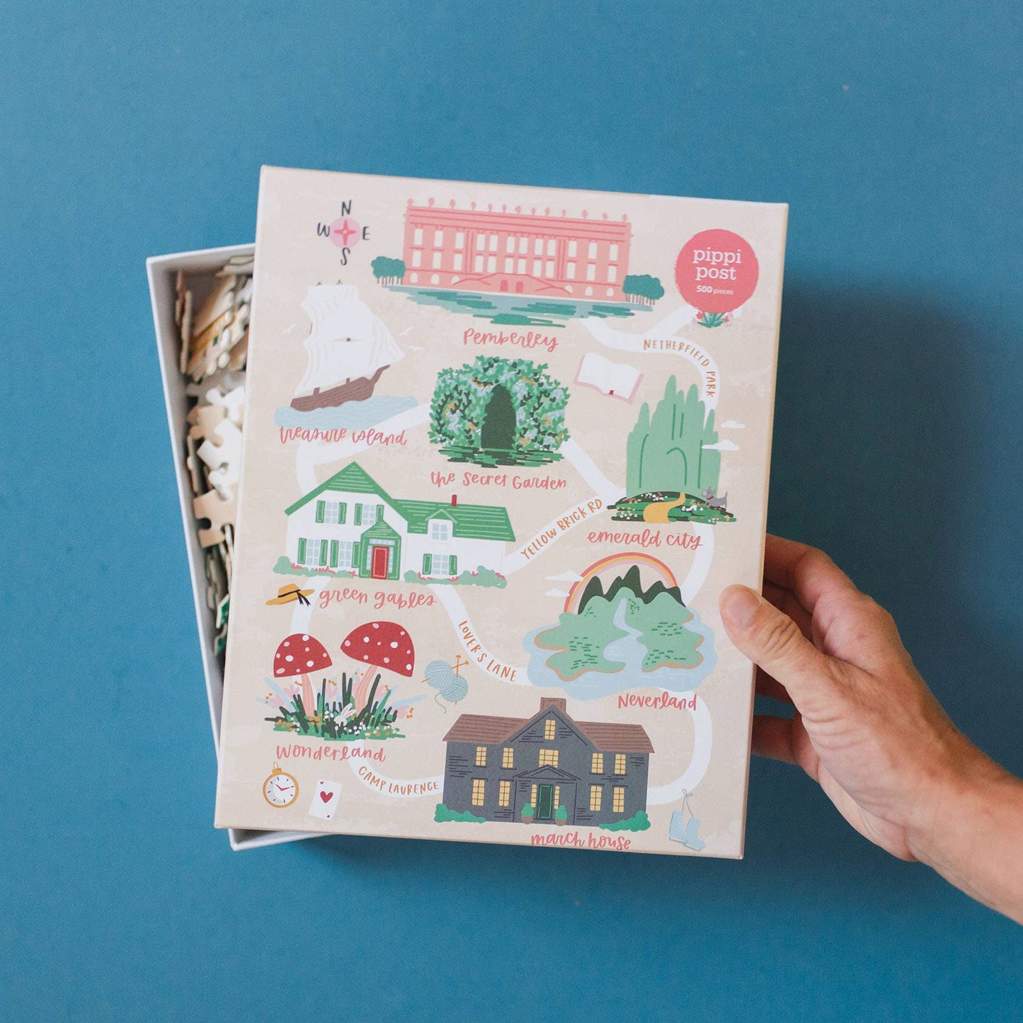 Literary Locations 500 Piece Jigsaw Puzzle