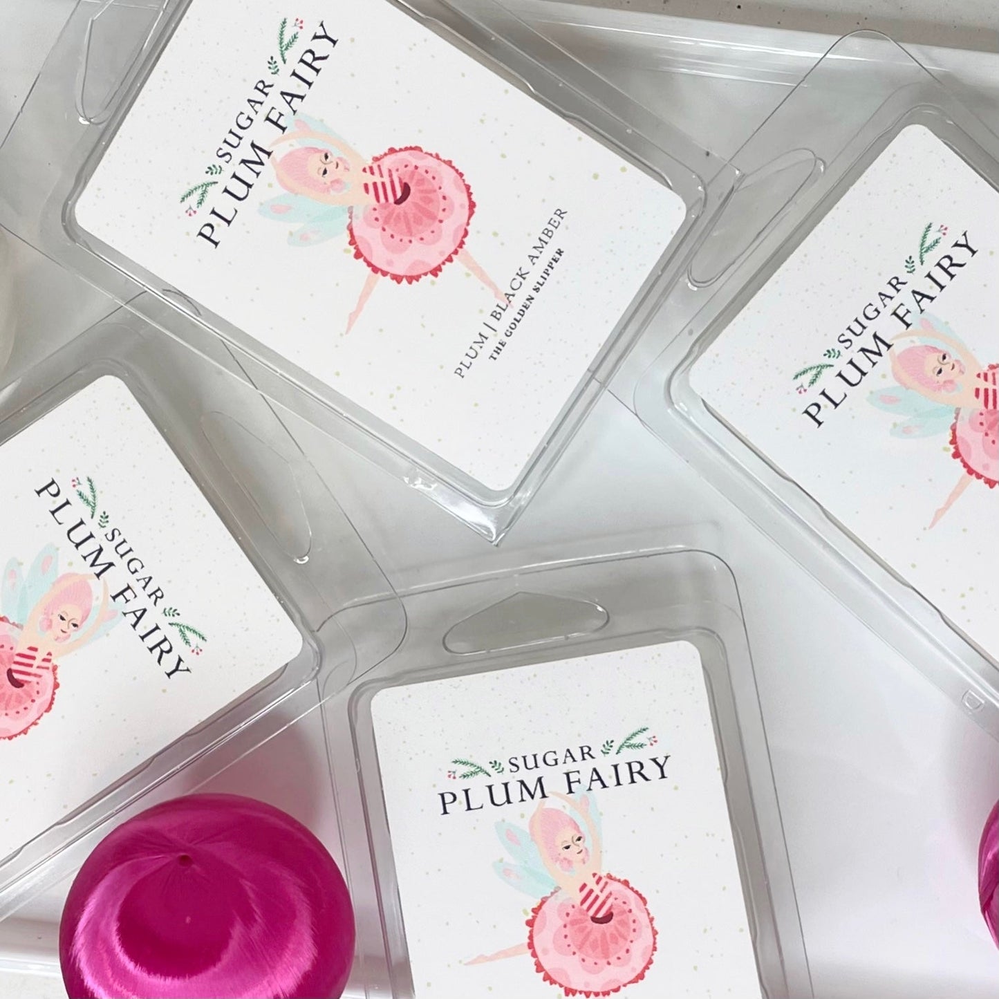 Sugar Plum Fairy Wax Melts (plum • black amber)