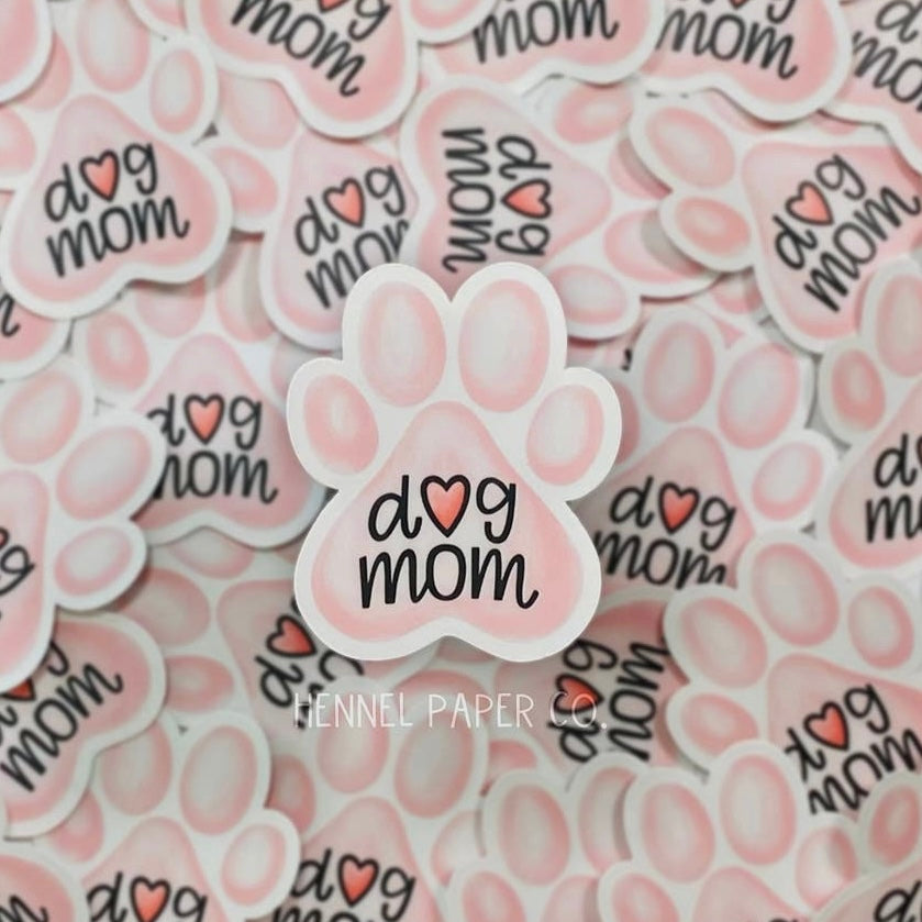 Dog Mom Sticker