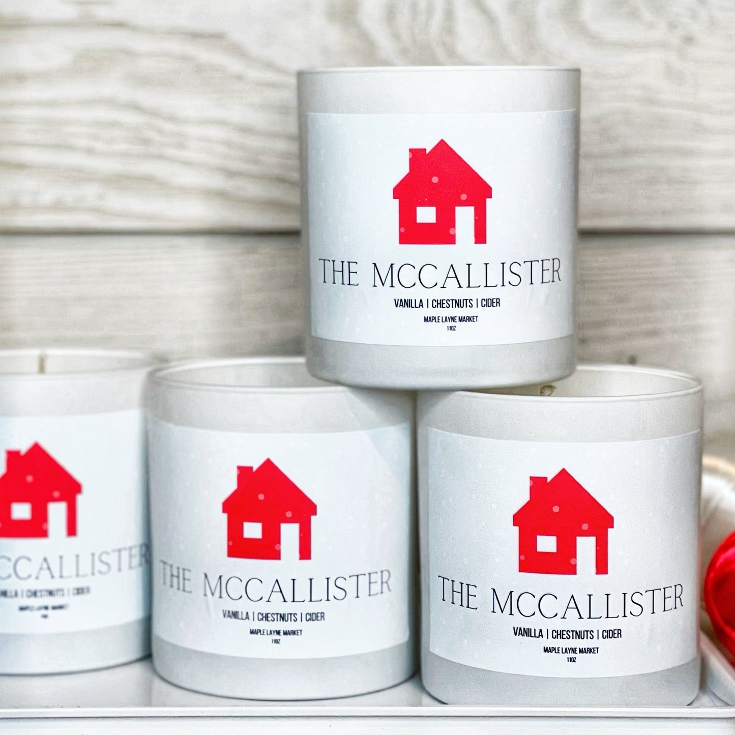 The McCallister Candle (vanilla • chestnuts • cider)