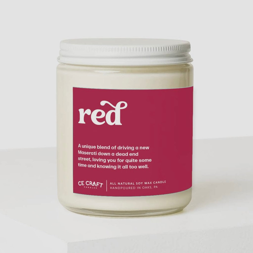Red Candle (vanilla • amber • sandalwood)