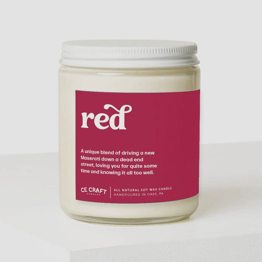 Red Candle (vanilla • amber • sandalwood)