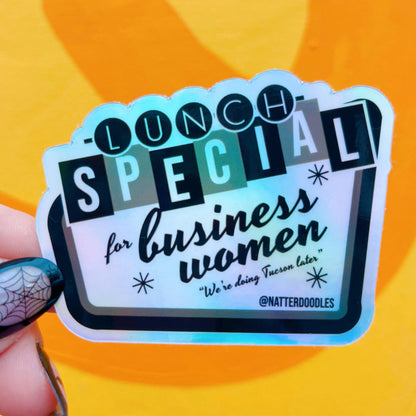 Business Women's Special Romy & Michele Sticker