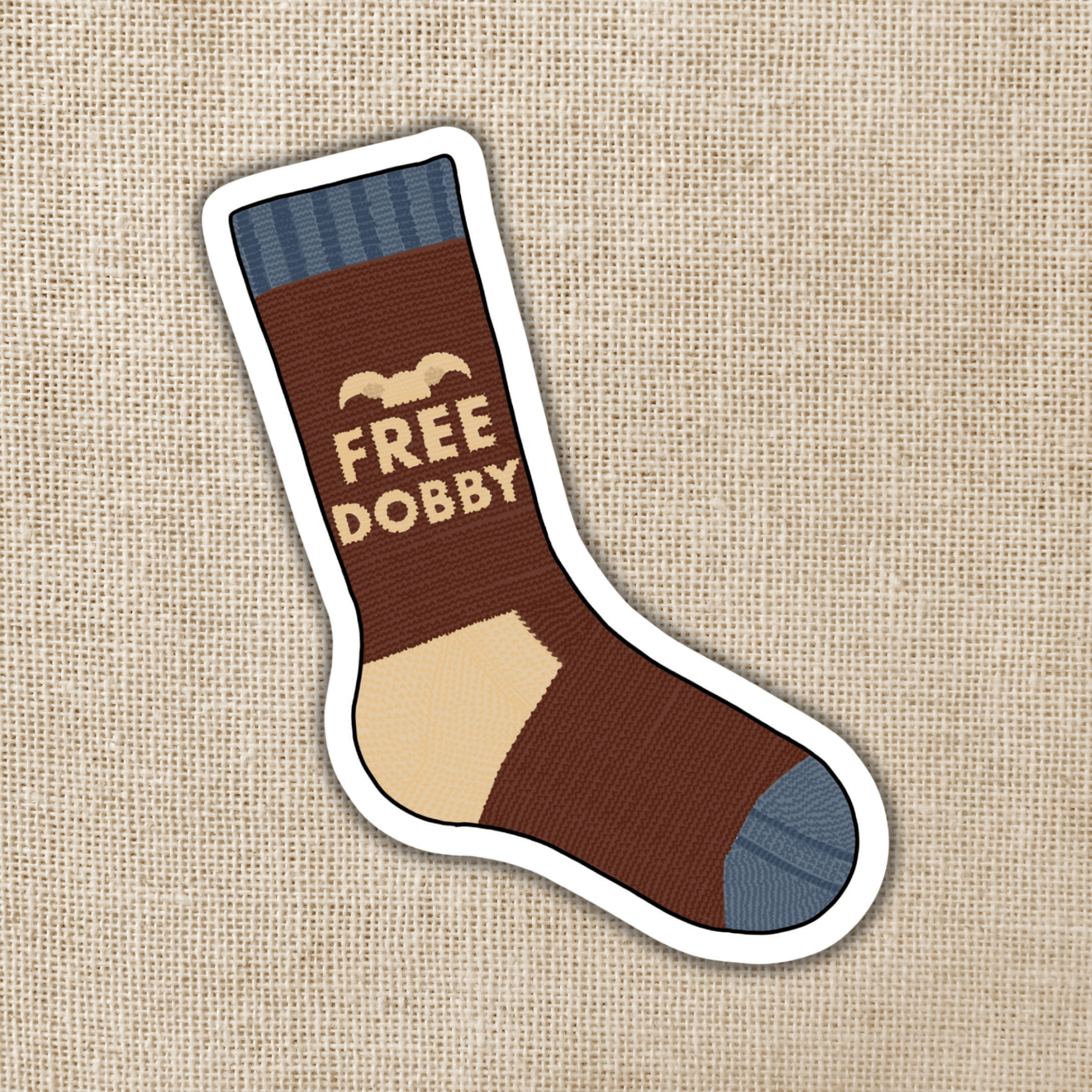 Harry Potter Dobby is Free Sticker - Sticker Mania