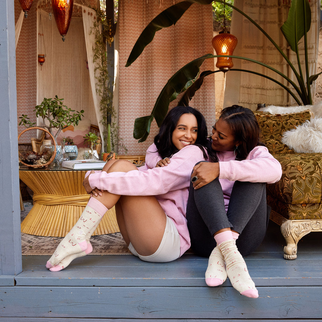 Socks that Support Self-Checks