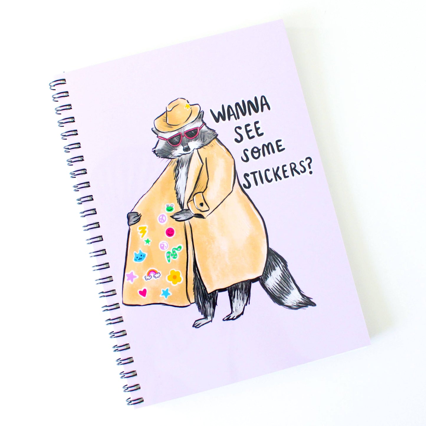 Raccoon Sticker Collection Book