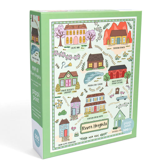 River Heights Map 500 Piece Puzzle
