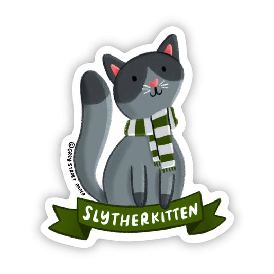 Slytherkitten Cat Sticker