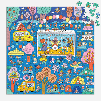 Music Festival 500 Piece Search and Find Puzzle