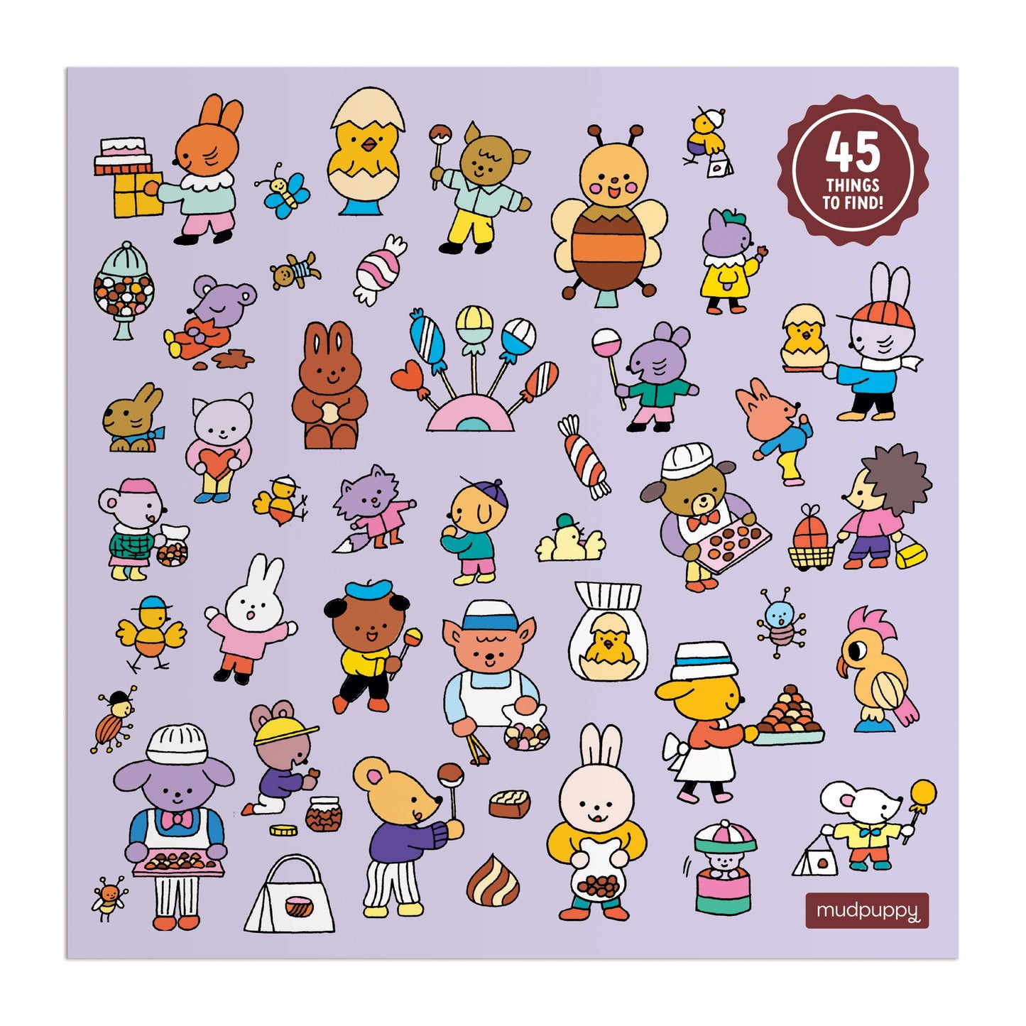 Chocolate Shop 500 Piece Search and Find Puzzle