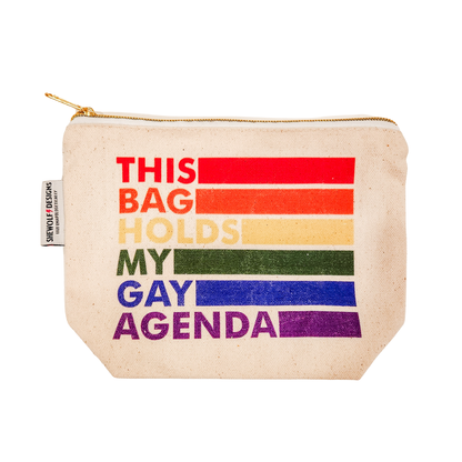 My Gay Agenda Zipper Bag