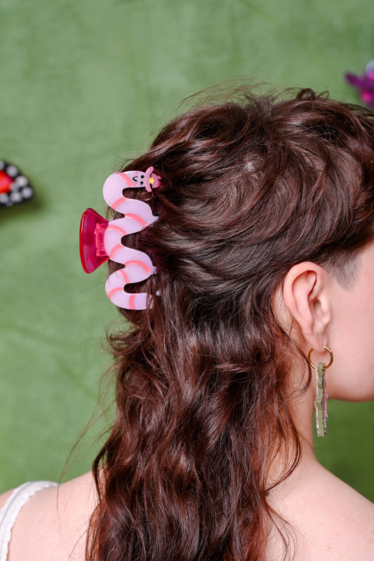 Cowboy Worm Hair Claw (Large)