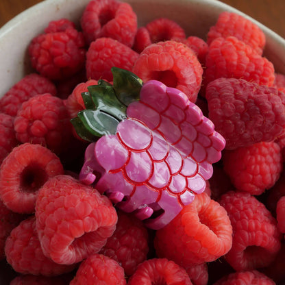 Raspberry Hair Claw (Mini)