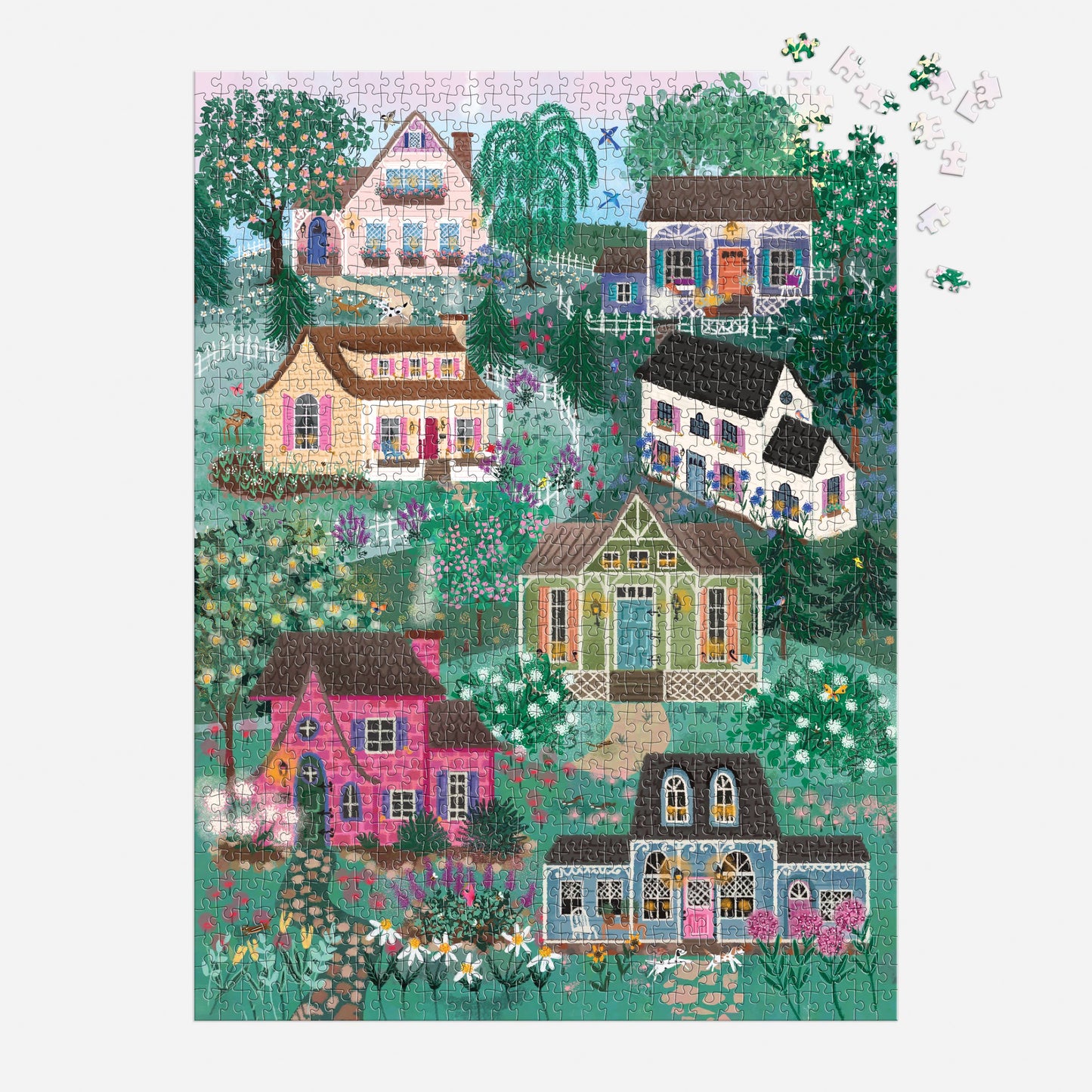 Cottage Hills 1000 Piece Puzzle