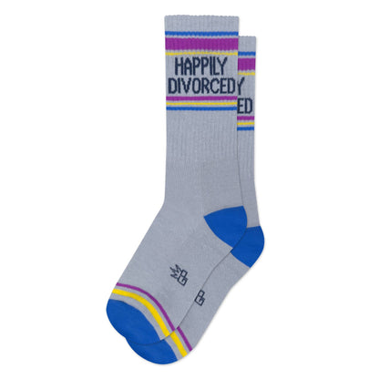 Happily Divorced Retro Crew Socks