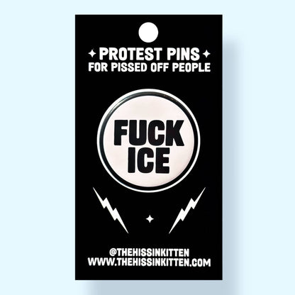 FUCK ICE Button