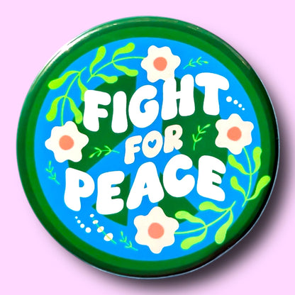 Fight For Peace Button