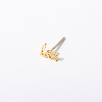 Love Single Stud Earring