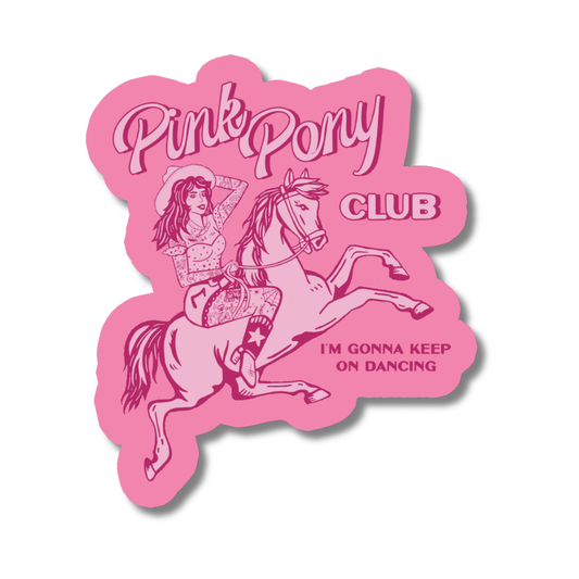 Pink Pony Club Sticker