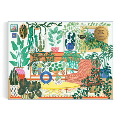 Houseplant Haven 1000 Piece Foil Puzzle