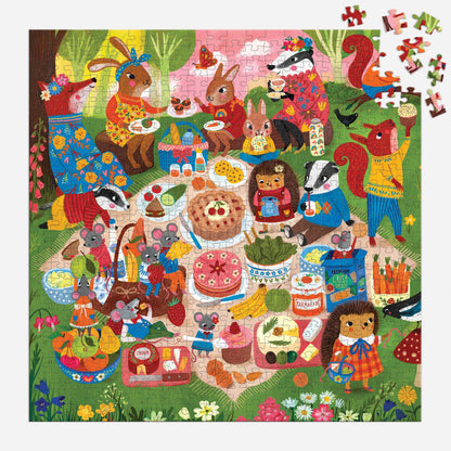 Woodland Picnic 500 Piece Puzzle