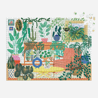 Houseplant Haven 1000 Piece Foil Puzzle