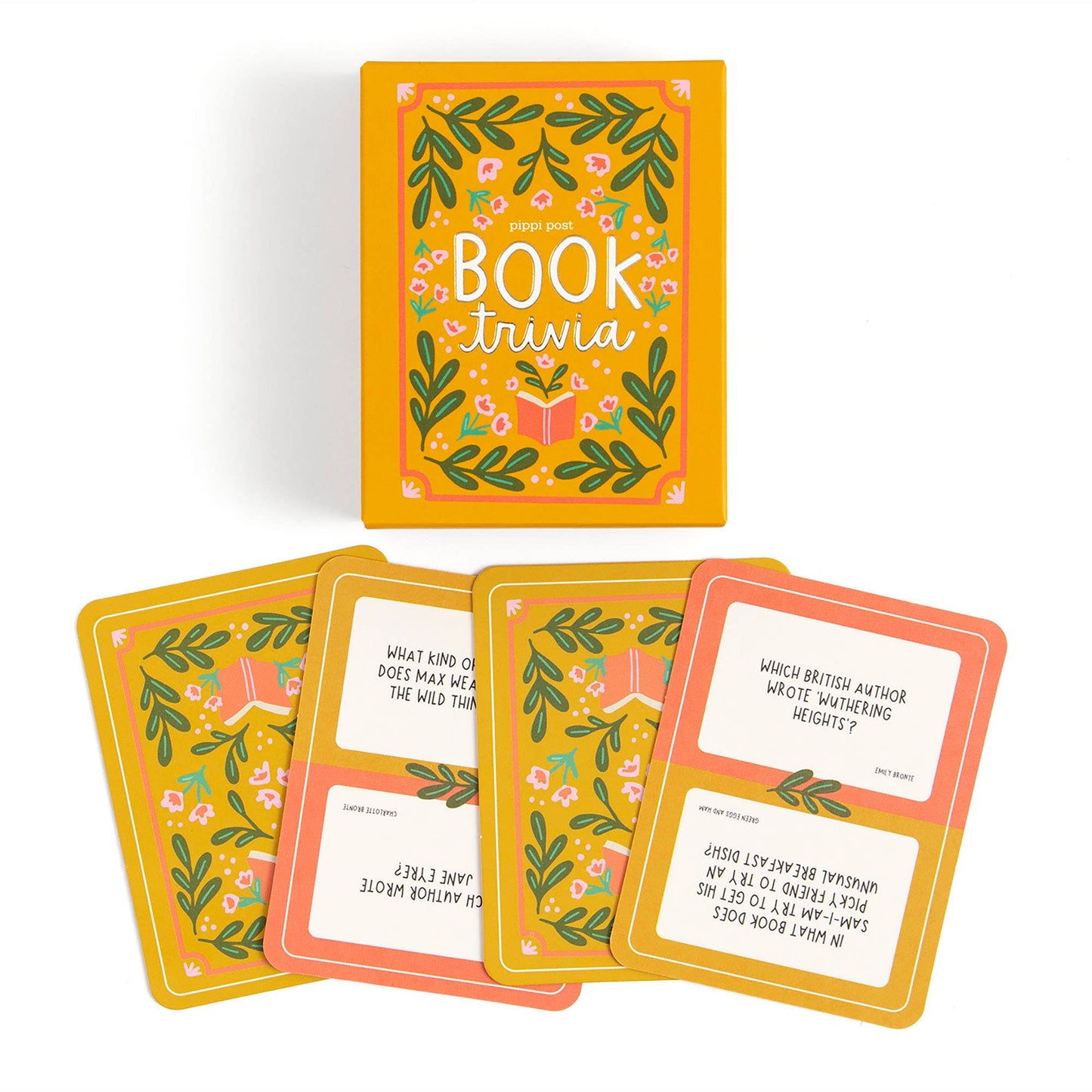 Book Trivia Card Deck Game
