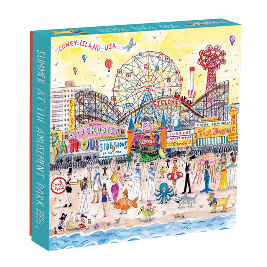 Summer at the Amusement Park 500 Piece Puzzle