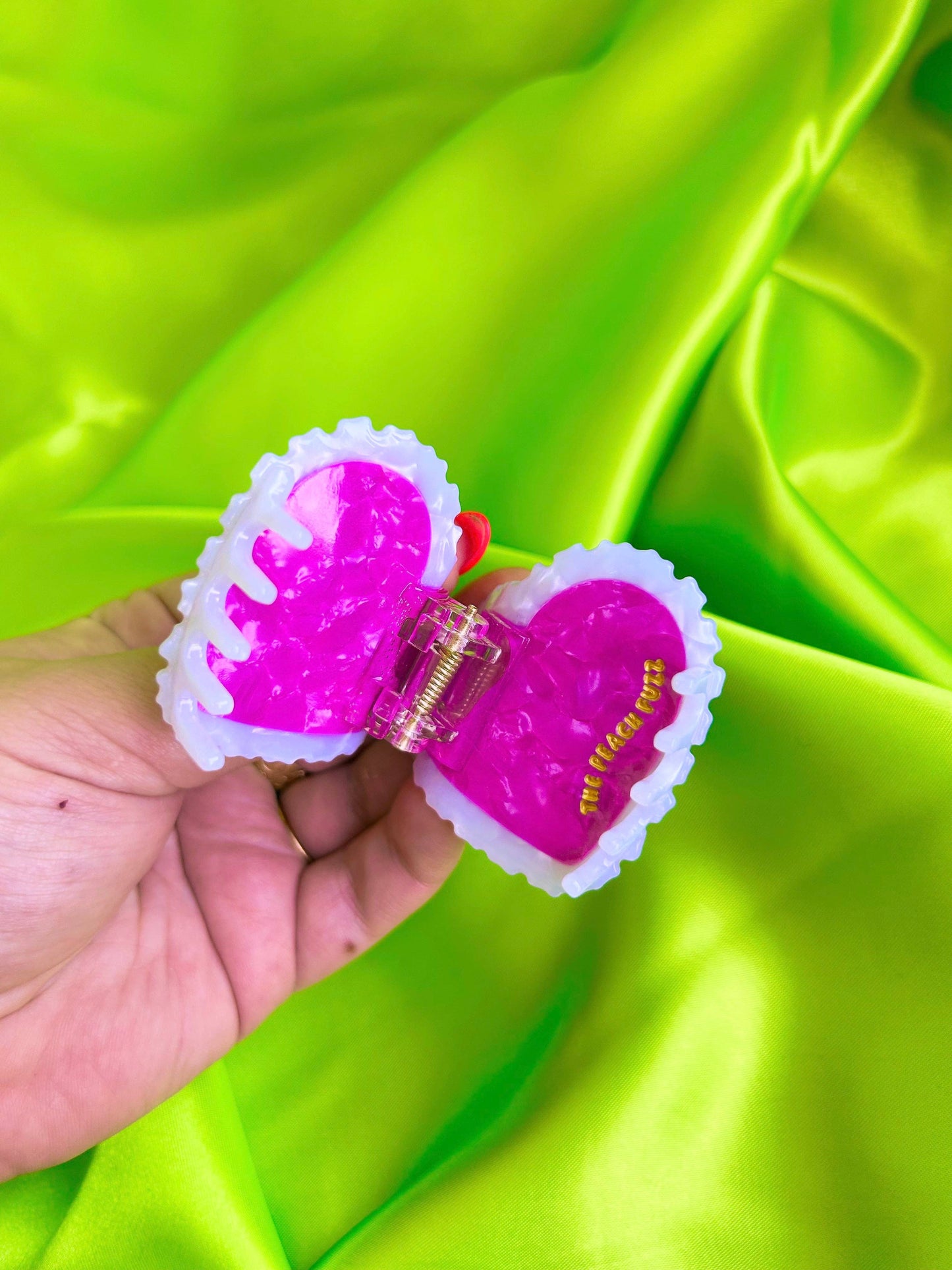 I Heart Me Mini Claw Clip