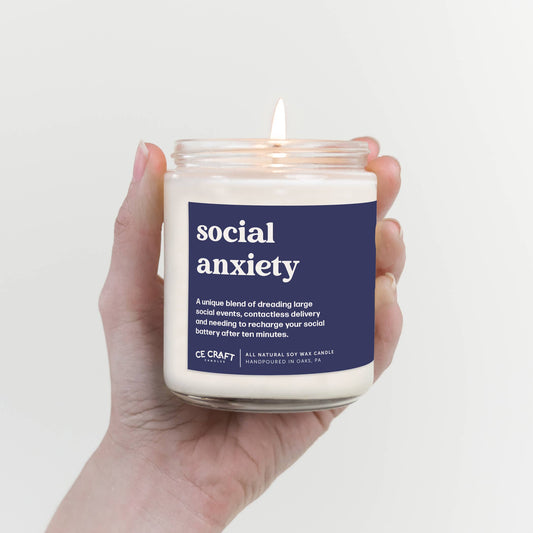 Social Anxiety Candle (cedarwood • bergamot • coastal neroli)