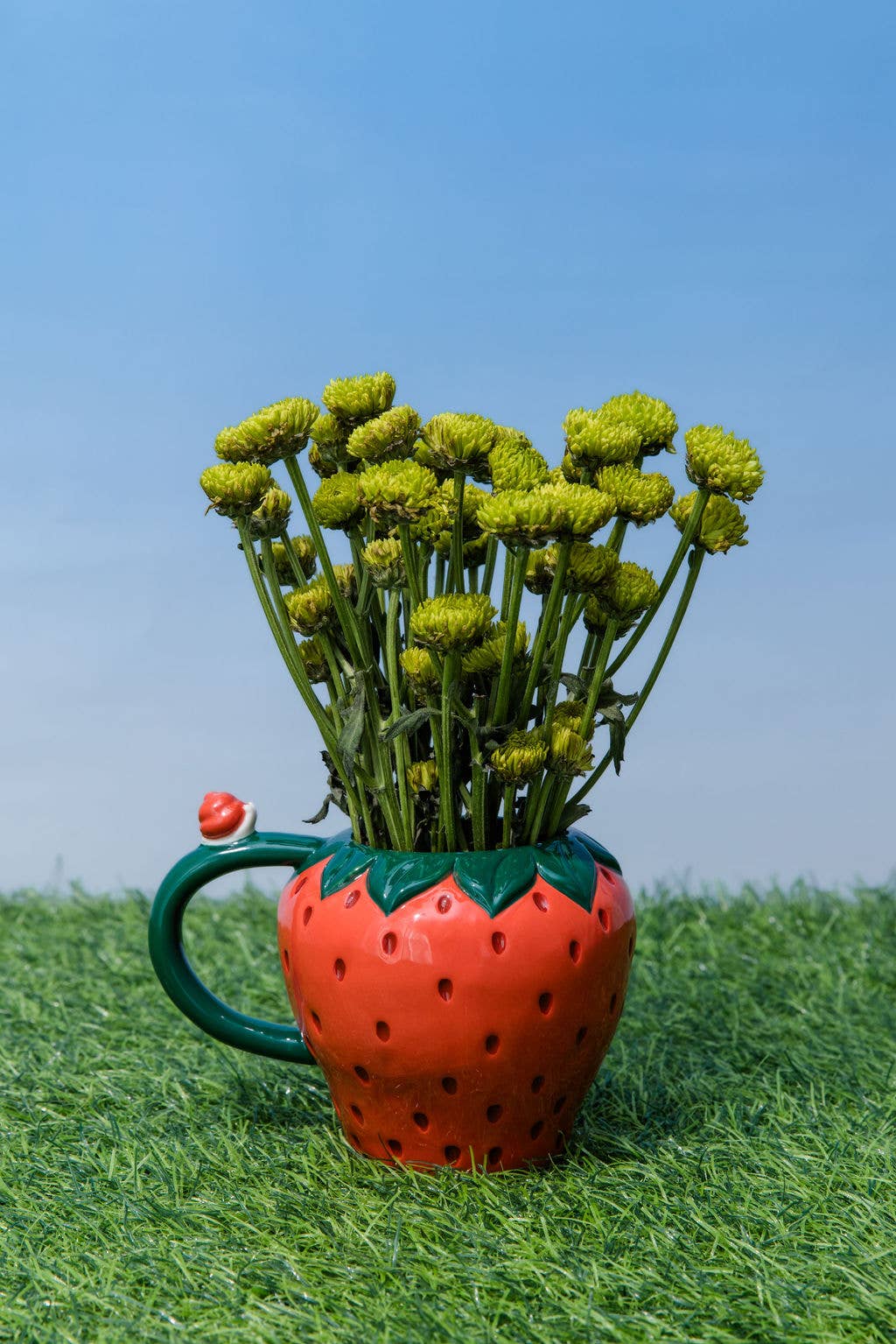 Ceramic Strawberry Mug