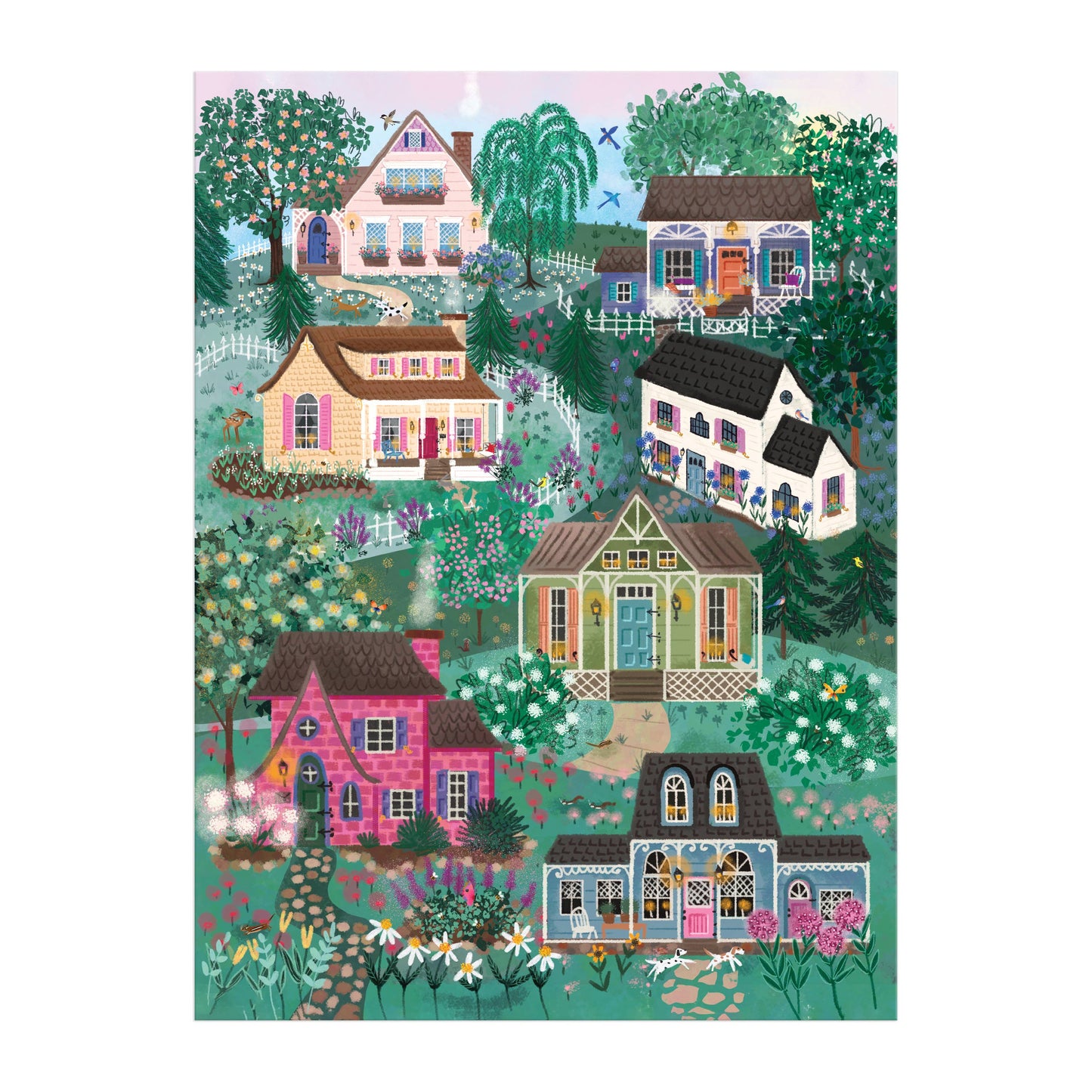 Cottage Hills 1000 Piece Puzzle