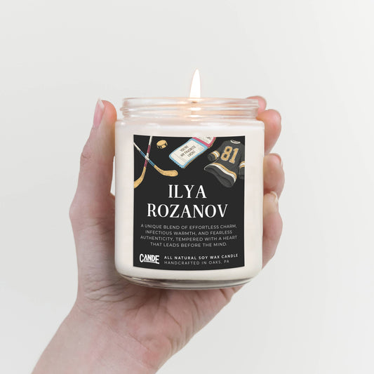 Ilya Rozanov Candle (leather • amber woods • brandy)
