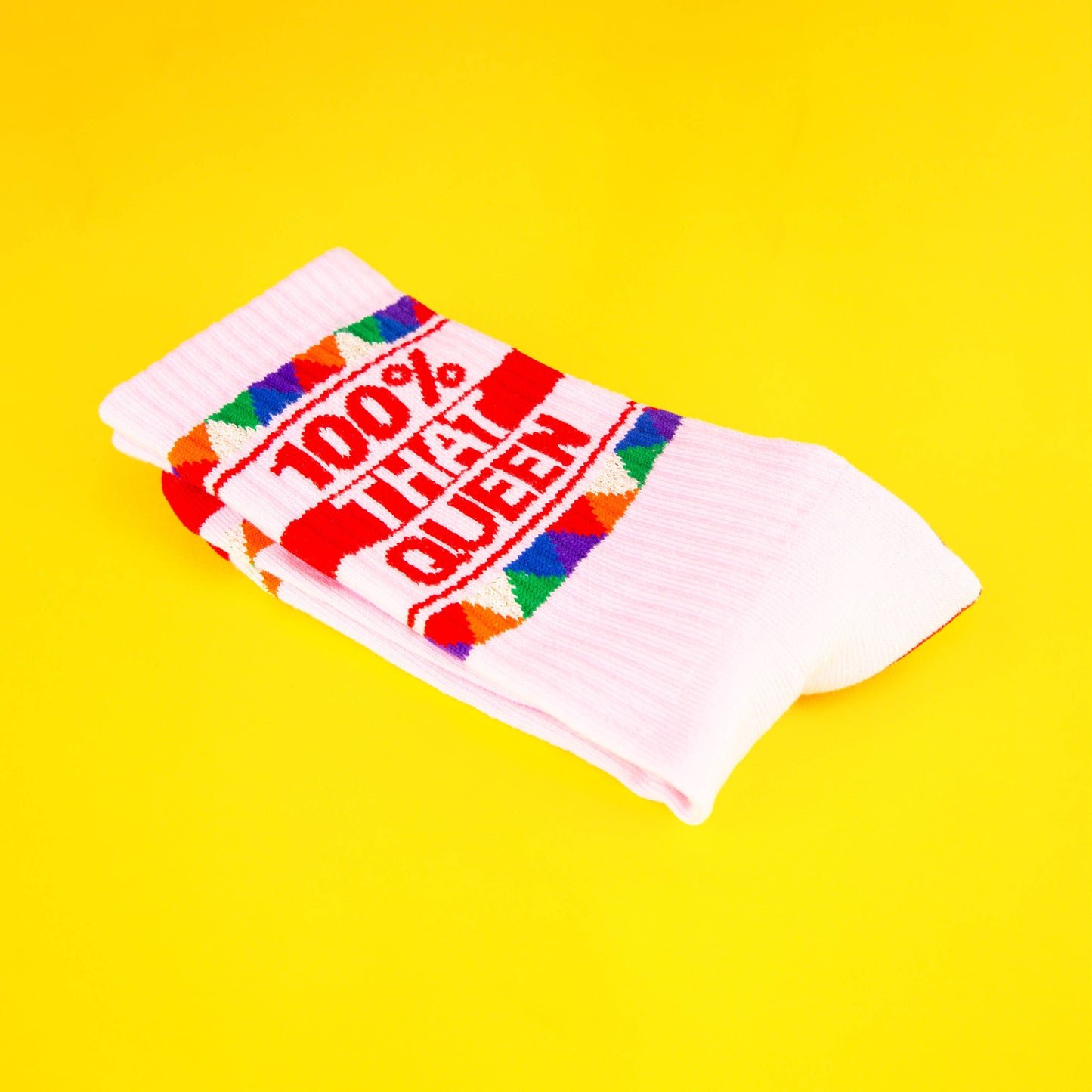 100% That Queen Retro Crew Socks
