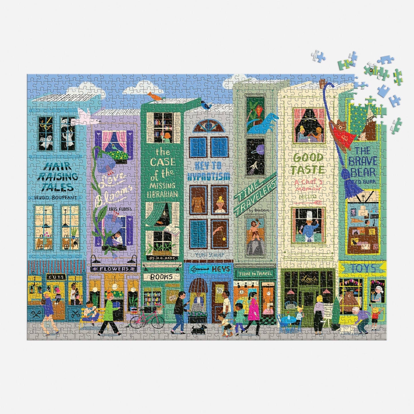 Main Street Books 1000 Piece Puzzle