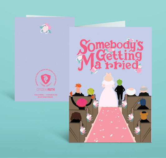 Somebody's Getting Married Muppets Take Manhattan Card