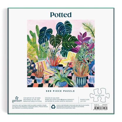 Potted 500 Piece Puzzle