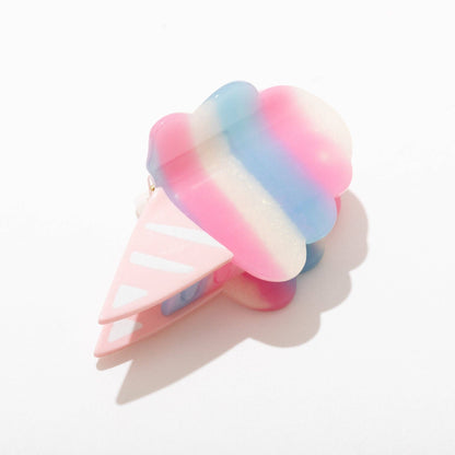 Cotton Candy Hair Claw Clip